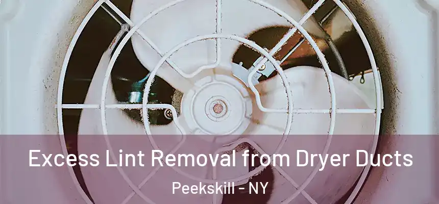 Excess Lint Removal from Dryer Ducts Peekskill - NY